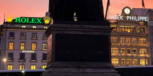 Genève et la haute horlogerie