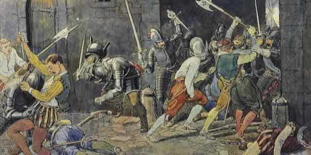 La bataille de l'Escalade de 1602